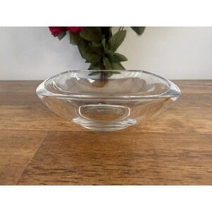 Nachtmann Clear Crystal Square‎ Sauce Bowl Dessert Dish German Crystal Decor